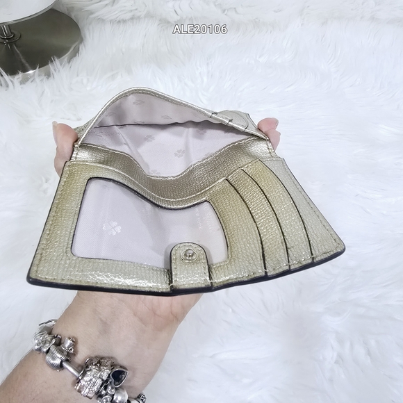 Kate Spade Women's Gold wallet ID - Picture 7 of 7